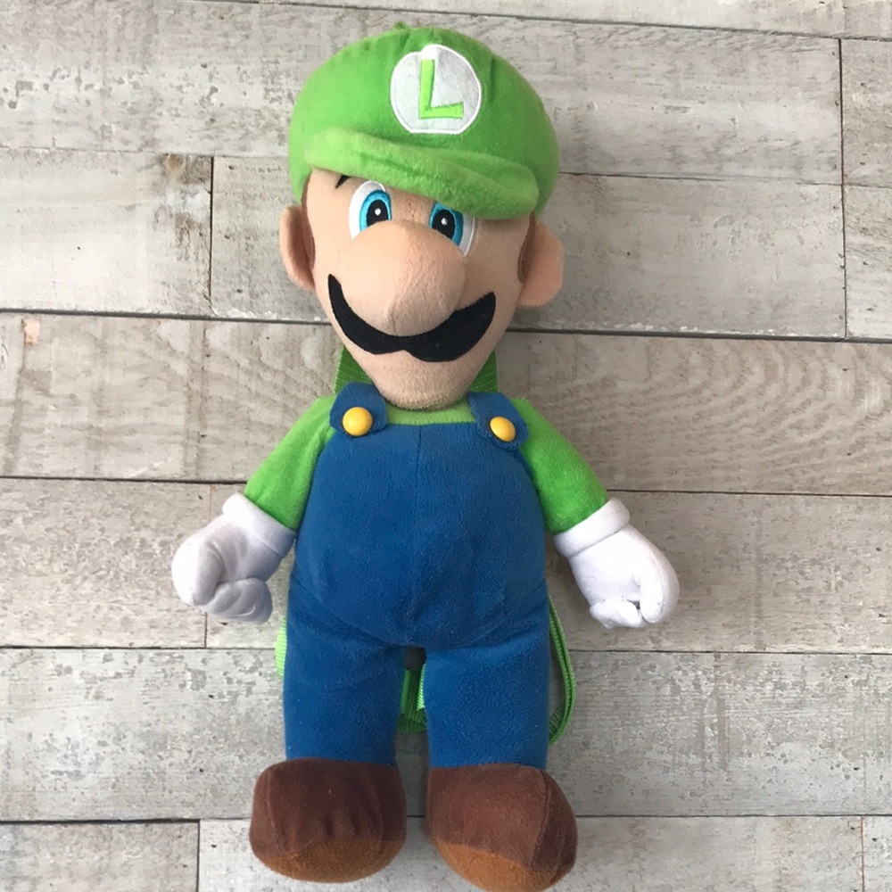 Nintendo Luigi Plush Backpack 2011